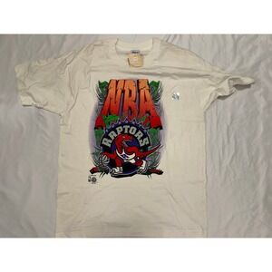 Vintage Nwt never worn Toronto Raptors  1994 Large T-shirt NBA Salem USA